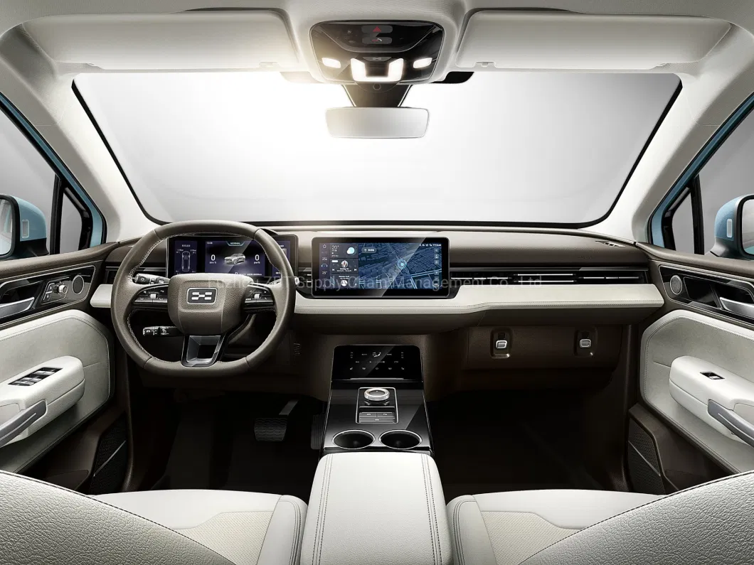 EV Car Aiways U5 Fast Charge High Speed 4X2 2WD Fwd Electric Car Super Long Range Medium SUV with LCD English Version