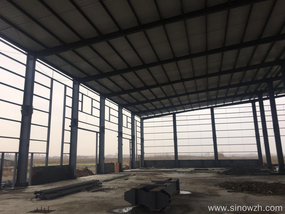 Warehouse steel structure