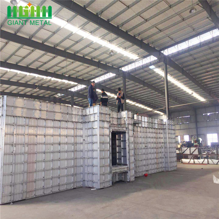 High Efficiency Pouring 6061-T6 Aluminium Formwork System