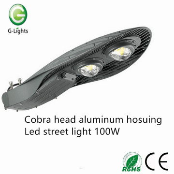 كوبرا رئيس الألومنيوم Hosuing 100W LED ضوء الشارع