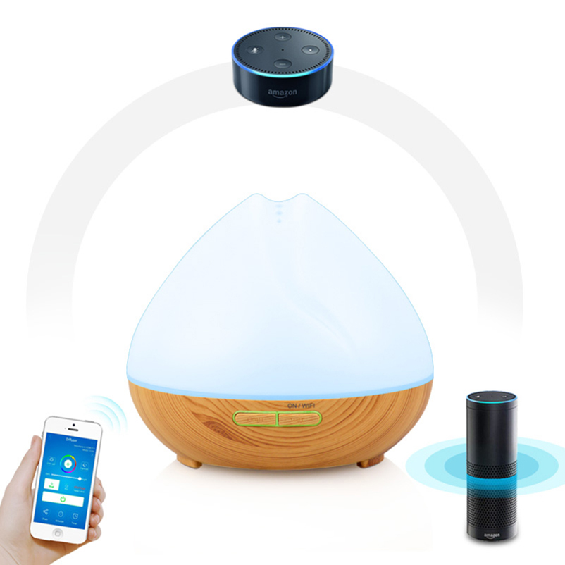 El mejor humidificador wifi inteligente decorativo Alexa