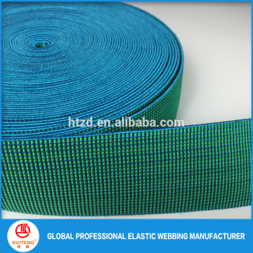 Elastic webbing for furniture accessories