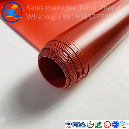 Chất lượng cao có thể tùy chỉnh màu đỏ PVC Vật liệu bao bì
