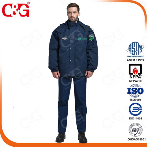 Arc Flash Protection Winter Jacket Working Uniform Workwear 12Cal