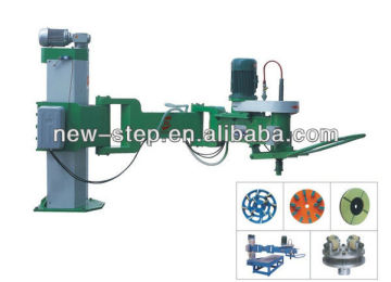 Easy work hand polishing machine for marble stone