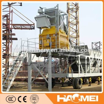 2015 Hot Selling YHZS25 Mobile Ready Mix Schwing Stetter Batching Plant