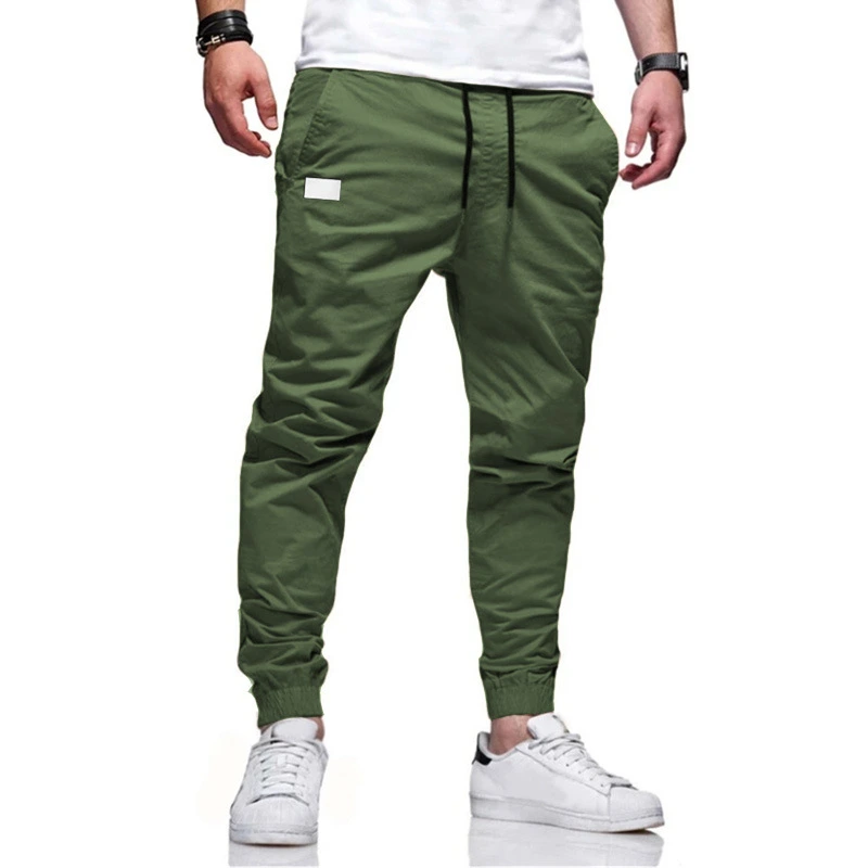 New Men Outdoor Hiking Winter Bland Plain Casual Sport Running Jogger Pant