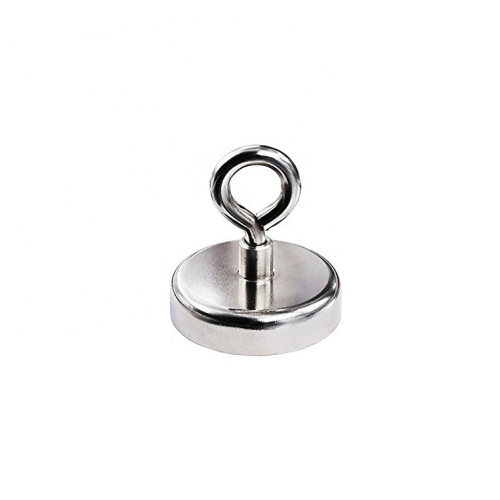 Round base Neodymium magnet hook with Eyebolt