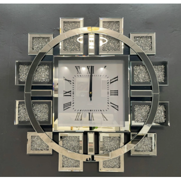 Innenkreative Mirror Wanduhr