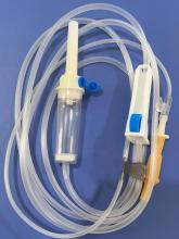 infusion set with scalp vein set