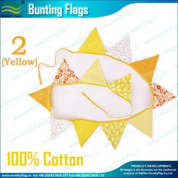 cotton decorative outdoor flag strings