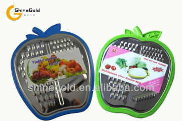 Multi-function plastic grater
