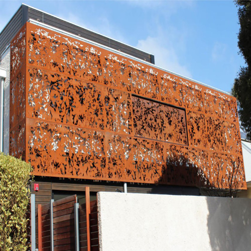 Corten Steel Cladding Panels for Curtain Wall