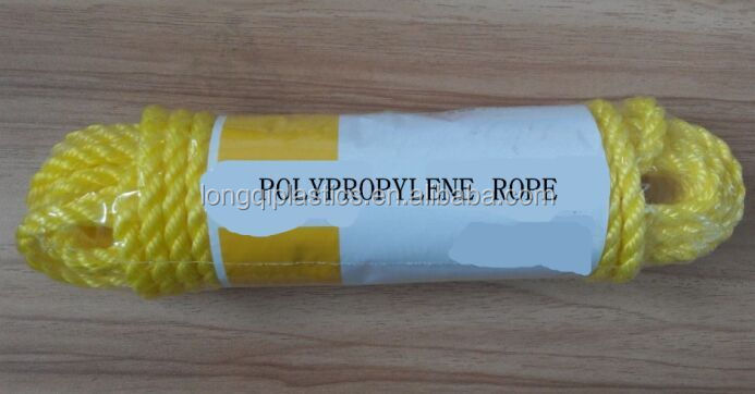 waxed rope/pp packing twine/twisted rope