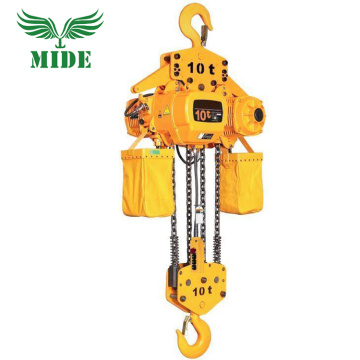 Small electric pulley chain hoist equipment wide use