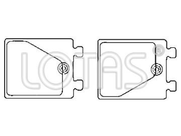 Own Brand car front brake disk pad