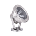 IP68 9W 24V Lampu Tempat Warna RGB Underwater