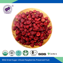 Sugar Dried Raspberries - No added cane sugar