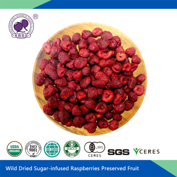 Sugar Dried Raspberries - No added cane sugar