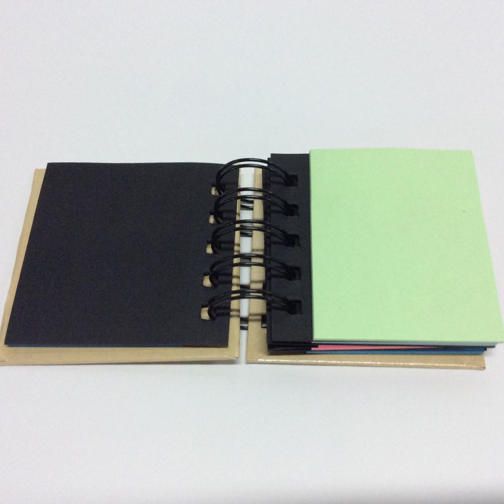 Paper colorful book-shaped sticky note