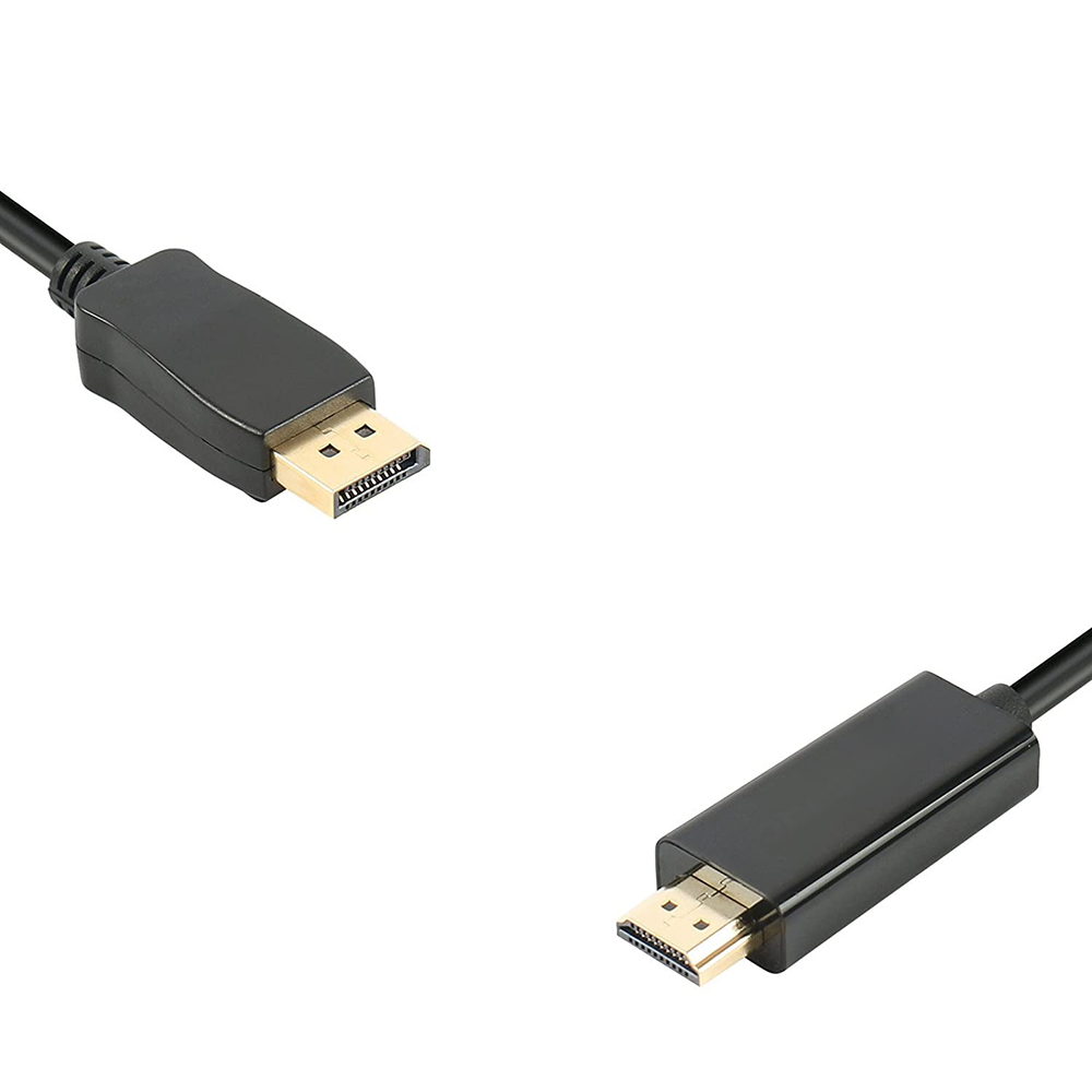 DisplayPort to HDMI 6 Feet Gold-Plated Cable