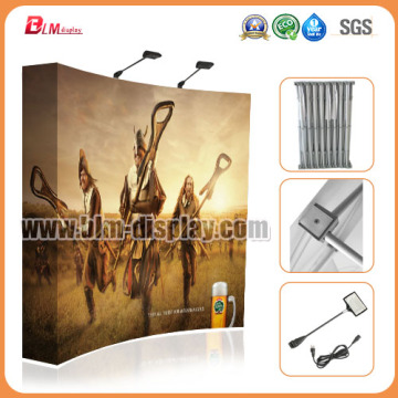 Fabric Backwall Tension Stretch Fabric Pop up Displays Stands