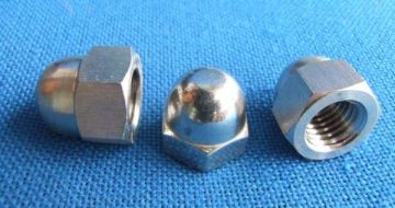 Zinc plated stainless Spherical Flange Nuts