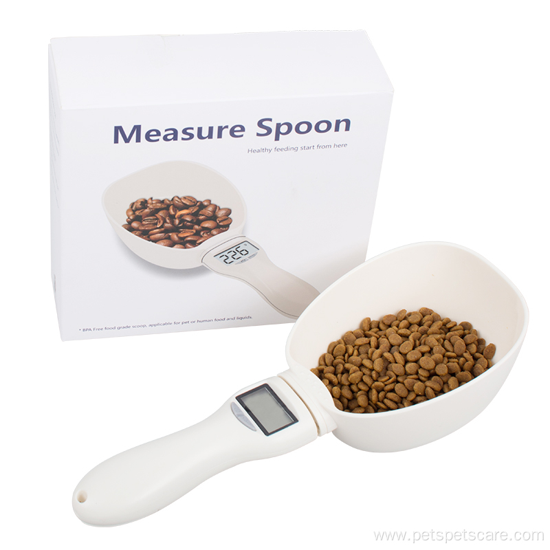 ABS electric pet scoop pet measure spoon