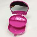 Plastic jewelry gift box with mirror