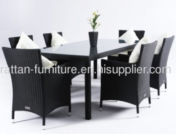 Outdoor Wicker Dining Chair And Table Restaurant Set?