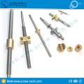 44mm lead screw with trapezoidal thread for Tr44*12