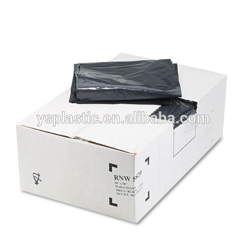 HDPE Heat Seal Disposable Bags/ Bolas de basura