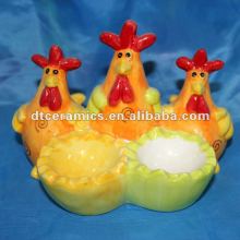 ceramic egg plate