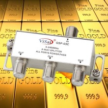 3 way Satellite Dish Signal Splitter