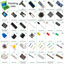 Hot Selling Sensors Modules Kit for Raspberry Pi 4B Basic Starter Kit