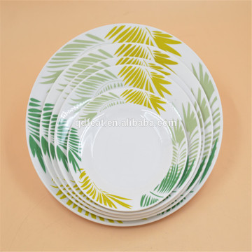 ceramic porcelain tableware custom printed dinner plate
