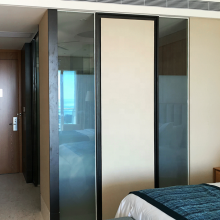 Porta de hotel de vidro inteligente vidro inteligente