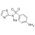 ベンゼンスルホンアミド、4-アミノ-N-2-チアゾリル - 、ナトリウム塩（1：1）CAS 144-74-1