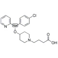 Nombre: ácido 1-piperidinobutanoico, 4 - [(S) - (4-clorofenil) -2-piridinilmetoxi] - CAS 190786-43-7