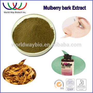 free sample ! China HPLC anti-oxidant food supplements 20% mulberry flavones mulberry bark extract , mulberry root bark p.e.