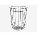 round metal storage cloth rack