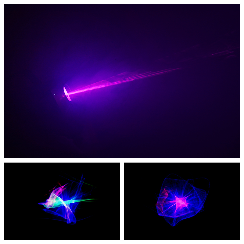 BigDipper 2020 new product KM003RGB RGB motor laser light with interlock for dj disco