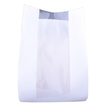 Sac à pain micro-perforé en plastique naturel