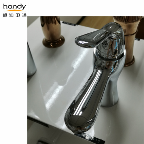 Single Lever Brass Chrome plated basin mixer taps