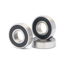 30X62X27mm Deep Groove Ball Bearing with Black Rubber Seal