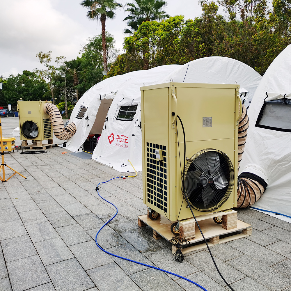 Instalación fácil de aire acondicionado portátil para carpa