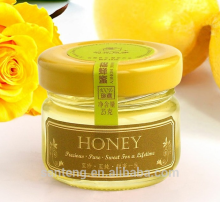 Storage glass jar glass honey jar