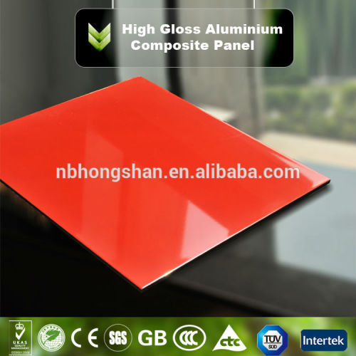 High gloss Aluminum composite panel (ACP)