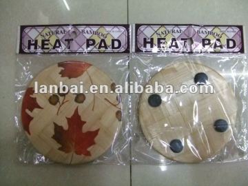 Bamboo heat pad