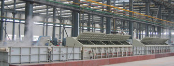 Wire Heat Treatment Furnaces Line With Hot Dip Galvanizing